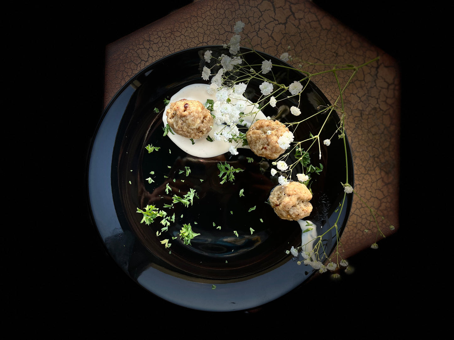 Garlic Parmesan Turkey Meatballs - Gluten Free