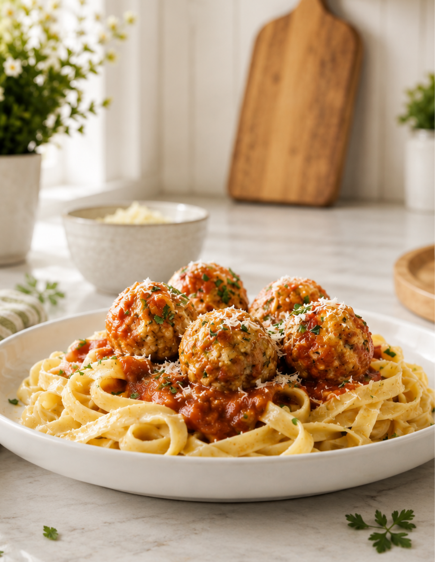 Smoked Gouda Turkey Meatballs