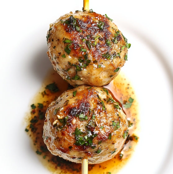 Chicken Piccata Meatballs - Gluten Free