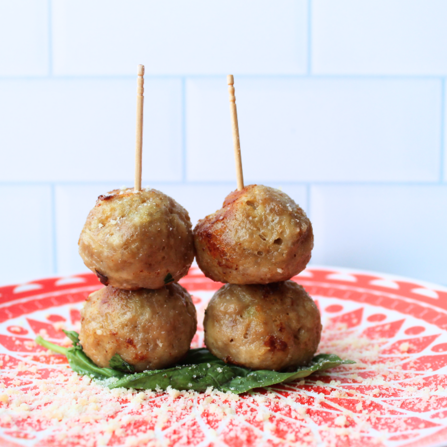 Smoked Gouda Turkey Meatballs - Gluten Free