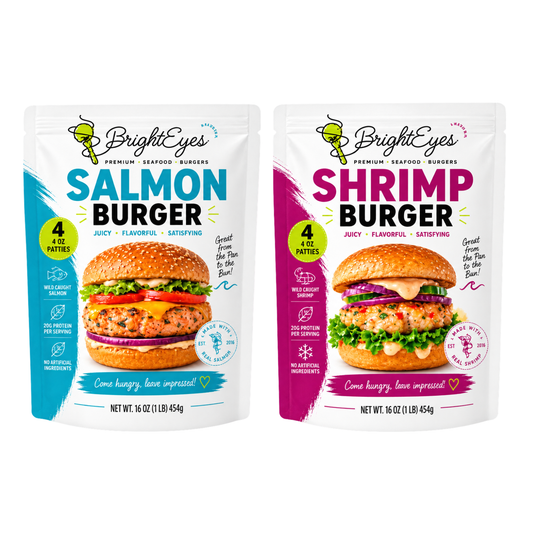 BrightEyes Seafood Gourmet Patty Pack