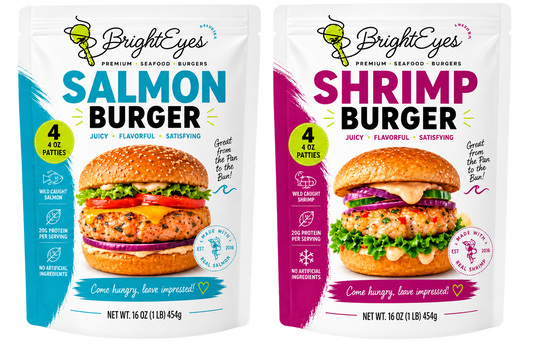 BrightEyes Seafood Gourmet Patty Pack