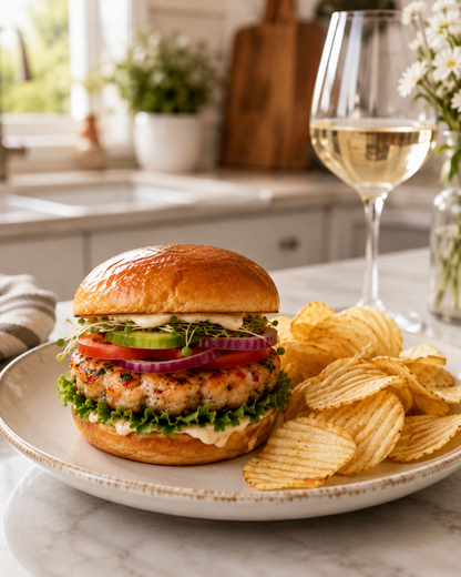 Gourmet Shrimp Burgers